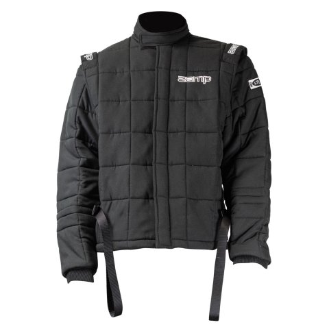 Zamp ZR-Drag Race Jackets R09J003XL Driving Jacket, Jacket, SFI 3.2A/20, Black, X-Large, Each thumbnail 2
