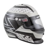 Zamp Helmets H775C30L Helmet, RZ-65D Carbon SNELL SA2020 Flo Org/Yel Large thumbnail 4