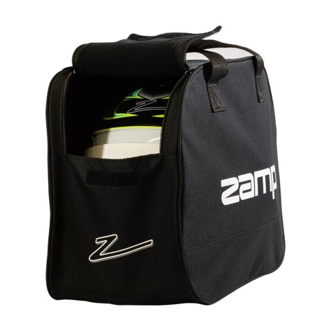 Zamp Helmet Bags HB002003 Bag, Zipper Closure, Nylon, Black/Gray, Each thumbnail 2