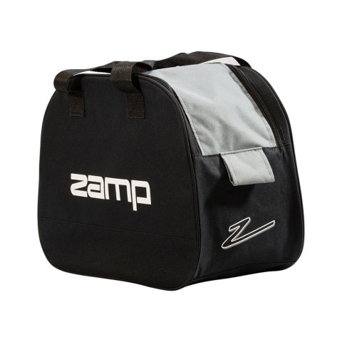 Zamp Helmet Bags HB002003 Bag, Zipper Closure, Nylon, Black/Gray, Each thumbnail 5