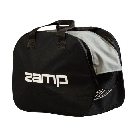 Zamp Helmet Bags HB002003 Bag, Zipper Closure, Nylon, Black/Gray, Each thumbnail 6