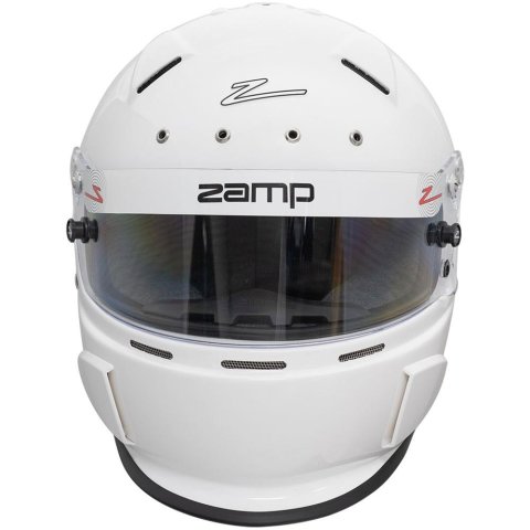Zamp RZ-70E Switch Helmets H760001M Helmet, Switch, Full Face, White, Gloss Finish, Fire-Retardant Liner, Snell SA2020/FIA 8859-2015, Medium, Each thumbnail 3