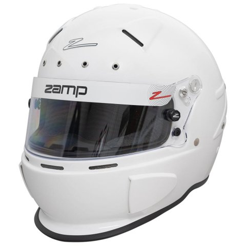 Zamp RZ-70E Switch Helmets H760001M Helmet, Switch, Full Face, White, Gloss Finish, Fire-Retardant Liner, Snell SA2020/FIA 8859-2015, Medium, Each thumbnail 5