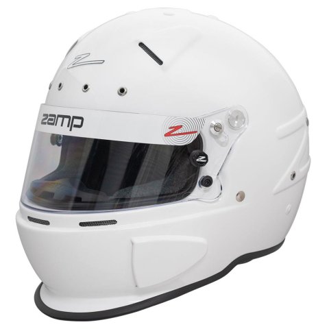 Zamp RZ-70E Switch Helmets H760001M Helmet, Switch, Full Face, White, Gloss Finish, Fire-Retardant Liner, Snell SA2020/FIA 8859-2015, Medium, Each thumbnail 6