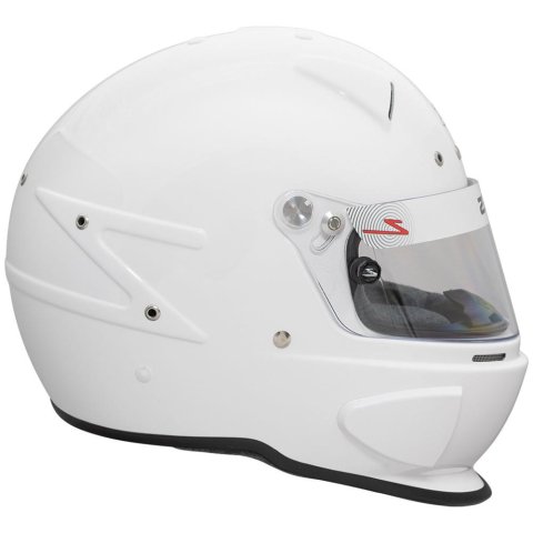 Zamp RZ-70E Switch Helmets H760001M Helmet, Switch, Full Face, White, Gloss Finish, Fire-Retardant Liner, Snell SA2020/FIA 8859-2015, Medium, Each thumbnail 9