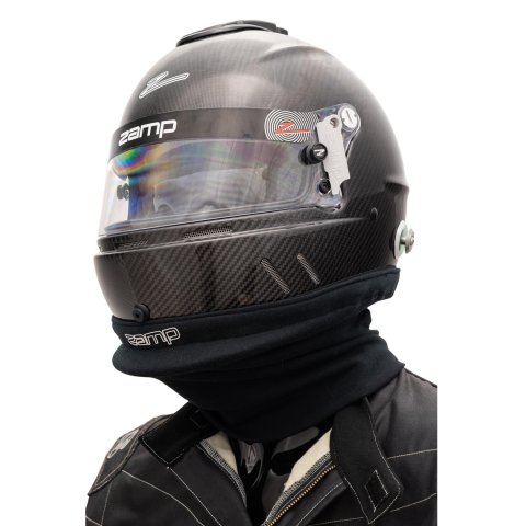 Zamp Helmet Skirts RA001003 Skirt, Outer Style, SFI 3.3/5, Black, Each thumbnail 1