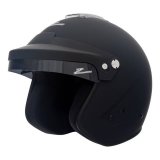 Zamp RZ-18H Helmets H77403FL Helmet, RZ-18H, Half, Black, Matte Finish, Snell SA2020, Large, Each thumbnail 3