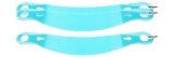 Zamp Z Optics Sealed Tear-Offs P206Z Tear-Offs, Optics, Sealed, 2mm Thick, Plastic, 11 1/2 in. Length, Clear, Bell, 3 Packs of 8, Set of 24 thumbnail 5