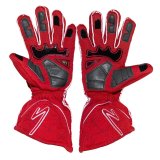 Zamp ZR-50 Race Gloves RG10002XL Driving Glove, ZR-50, SFI 3.3/5, Gloves, Red, X-Large, Aramidic Fiber, Pair thumbnail 3