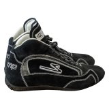 Zamp ZR-30 Race Shoes RS00100306 Driving Shoes, ZR-30, Mid-Top, Black Suede, Men's Size 6, SFI 3.3/5, Pair thumbnail 6