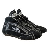 Zamp ZR-30 Race Shoes RS00100306 Driving Shoes, ZR-30, Mid-Top, Black Suede, Men's Size 6, SFI 3.3/5, Pair thumbnail 7