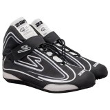 Zamp ZR-50 Race Shoes RS003C0104 Driving Shoes, ZR-50, Mid-Top, Black Leather, Men's Size 4, SFI 3.3/5, Pair thumbnail 7