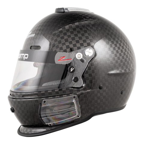 Zamp RZ-64C Helmets H763CB3XL Helmet, RZ-64C, Full Face, Gloss, Carbon Fiber, Fire-Retardant Fabric, Snell SA2020, X-Large, Each thumbnail 2