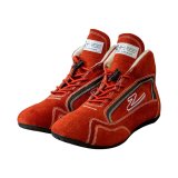 Zamp ZR-30 Race Shoes RS00100211 Driving Shoes, ZR-30, Mid-Top, Red Suede, Men's Size 11, SFI 3.3/5, Pair thumbnail 9