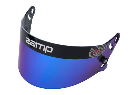 Zamp Z-20 Shields HASZ20BP Helmet Shields, Series, Blue Prizm Chrome, Each thumbnail 2