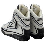 Zamp ZR-50 Race Shoes RS003C1511 Driving Shoes, ZR-50, Mid-Top, Gray Leather, Men's Size 11, SFI 3.3/5, Pair thumbnail 3