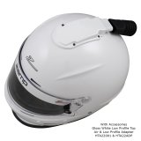 Zamp RZ-62 Helmets H764001L Helmet, RZ-62, Full Face, Gloss, White, Fire-Retardant Fabric, Snell SA2020, Large, Each thumbnail 1