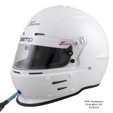 Zamp RZ-62 Helmets H764001L Helmet, RZ-62, Full Face, Gloss, White, Fire-Retardant Fabric, Snell SA2020, Large, Each thumbnail 6