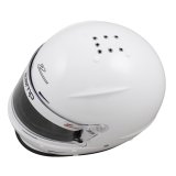 Zamp RZ-62 Helmets H764001L Helmet, RZ-62, Full Face, Gloss, White, Fire-Retardant Fabric, Snell SA2020, Large, Each thumbnail 9