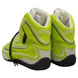 Zamp ZR-50 Race Shoes RS003C0911 Driving Shoes, ZR-50, Mid-Top, Neon Green Leather, Men's Size 11, SFI 3.3/5, Pair thumbnail 3