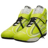 Zamp ZR-50 Race Shoes RS003C0911 Driving Shoes, ZR-50, Mid-Top, Neon Green Leather, Men's Size 11, SFI 3.3/5, Pair thumbnail 7