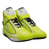 Zamp ZR-50 Race Shoes RS003C0911 Driving Shoes, ZR-50, Mid-Top, Neon Green Leather, Men's Size 11, SFI 3.3/5, Pair thumbnail 9