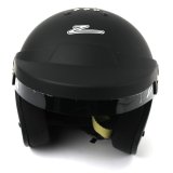 Zamp RZ-18H Helmets H77403FM Helmet, RZ-18H, Half, Black, Matte Finish, Snell SA2020, Medium, Each thumbnail 2