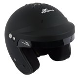 Zamp RZ-18H Helmets H77403FS Helmet, RZ-18H, Half, Black, Matte Finish, Snell SA2020, Small, Each thumbnail 1