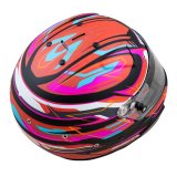 Zamp Helmets H760C42M Helmet RZ-70E Switch SNELL SA2020/FIA8859-2015 Matte Red/Blk/ Graphic Medium thumbnail 2