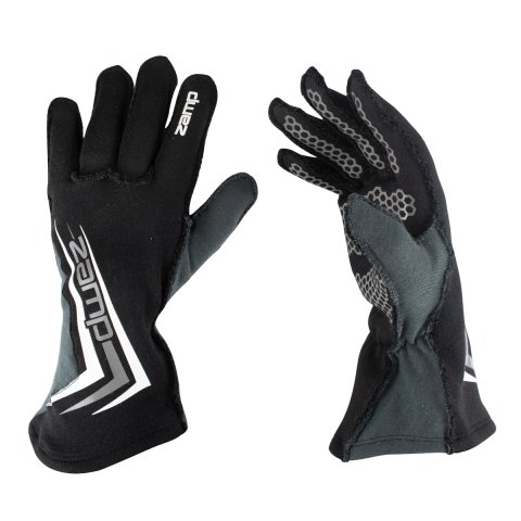 Zamp ZR-60 Race Gloves RG20003M Driving Glove, ZR-60, SFI 3.3/5, Gloves, Black, Medium, Aramidic Fiber, Pair thumbnail 4