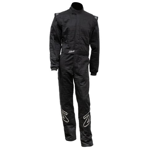 Zamp ZR-30 Racing Suits R030033XXL Driving Suit, ZR-30, SFI 3.2A/5, Black, Three Layer, Men's 2X-Large, Each