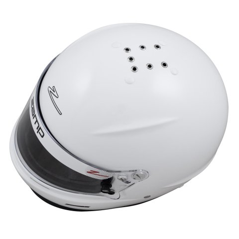 Zamp RZ-60 Helmets H766001S Helmet, RZ-60, Full Face, Gloss White, Fire-Retardant Fabric, Snell SA2020, Small, Each thumbnail 7
