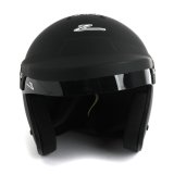 Zamp RZ-18H Helmets H77403FXXL Helmet, RZ-18H, Half, Black, Matte Finish, Snell SA2020, 2X-Large, Each thumbnail 1
