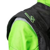Zamp Driving Suits R07C09YM Race Suit ZR-40 Race Youth Suit SFI 3.2A/5 Green/Black Medium thumbnail 4
