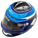 Zamp RZ-70E Switch Helmets H760C31L Helmet, Switch, Full Face, Blue/Light Blue Graphic, Gloss Finish, Fire-Retardant Liner, Snell SA2020/FIA 8859-2015, Large, Each thumbnail 3