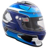 Zamp RZ-70E Switch Helmets H760C31L Helmet, Switch, Full Face, Blue/Light Blue Graphic, Gloss Finish, Fire-Retardant Liner, Snell SA2020/FIA 8859-2015, Large, Each thumbnail 5
