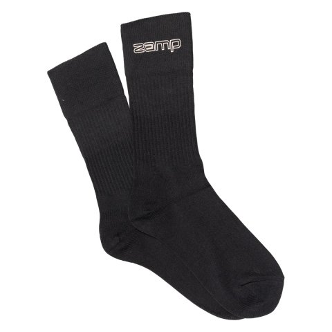 Zamp Racing Socks RU003003S Socks, Fire Retardant Underwear, Nomex, Black, SFI 3.3, Men's Small, Pair thumbnail 1
