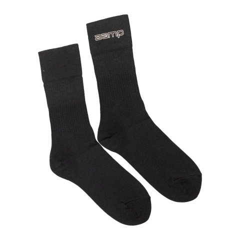 Zamp Racing Socks RU003003S Socks, Fire Retardant Underwear, Nomex, Black, SFI 3.3, Men's Small, Pair thumbnail 2