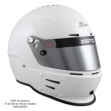 Zamp RZ-62 Helmets H764001XL Helmet, RZ-62, Full Face, Gloss, White, Fire-Retardant Fabric, Snell SA2020, X-Large, Each thumbnail 5
