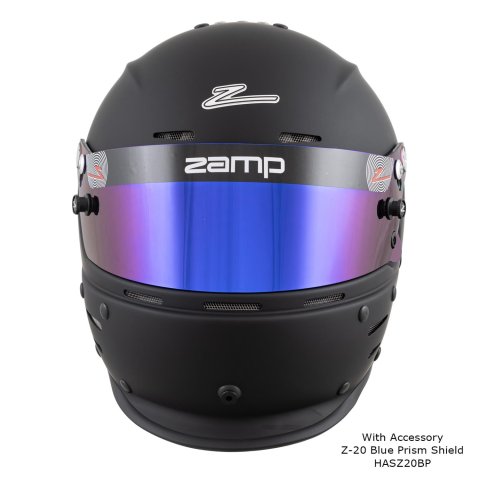 Zamp RZ-62 Helmets H76403FS Helmet, RZ-62, Full Face, Matte Black, Fire-Retardant Fabric, Snell SA2020, Small, Each thumbnail 5