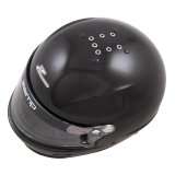 Zamp RZ-60 Helmets H766003L Helmet, RZ-60, Full Face, Gloss Black, Fire-Retardant Fabric, Snell SA2020, Large, Each thumbnail 9