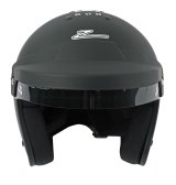Zamp RZ-18H Helmets H77403FXL Helmet, RZ-18H, Half, Black, Matte Finish, Snell SA2020, X-Large, Each thumbnail 2