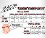 Zamp RZ-37Y Youth Helmets H75700354 Helmet, Youth, Full Face, Gloss Black, Fire-retardant Cotton Liner, SFI 24.1, Medium, Each thumbnail 1