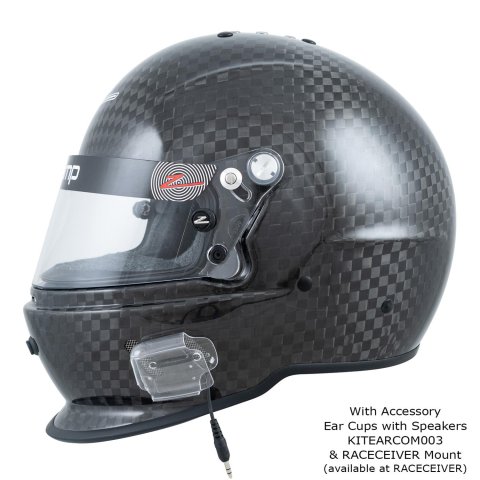 Zamp RZ-65D Helmets H775CA3XL Helmet, RZ-65D, Full Face, Carbon Fiber, Matte Finish, Snell SA2020/DOT, X-Large, Each thumbnail 1