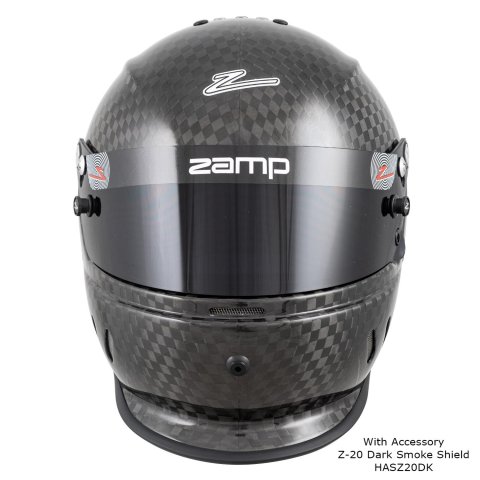 Zamp RZ-65D Helmets H775CA3XL Helmet, RZ-65D, Full Face, Carbon Fiber, Matte Finish, Snell SA2020/DOT, X-Large, Each thumbnail 4