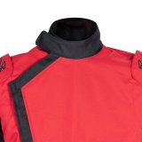Zamp Kart Suit ZK-40 R060002YM Driving Suit, Suit, ZK-40, Youth Suit, Red/Black, Medium, Each thumbnail 6