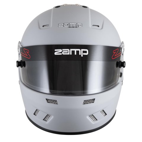 Zamp Helmets H78315FXL RZ-57V SNELL SA2025 Matte Gray X-Large Z-20 Clear Shield thumbnail 2