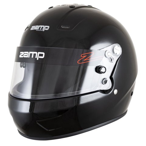 Zamp Helmets H784003M RZ-57 SNELL SA2025 Gloss Black Medium Z-20 Clear Shield thumbnail 1