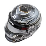 Zamp Helmets H781C15M RZ-67D SNELL SA2025 Carbon Flo Gray/Lt Gray Medium Z-20 Anti-Fog Clear Shield Color Match Series 28 Interior thumbnail 6