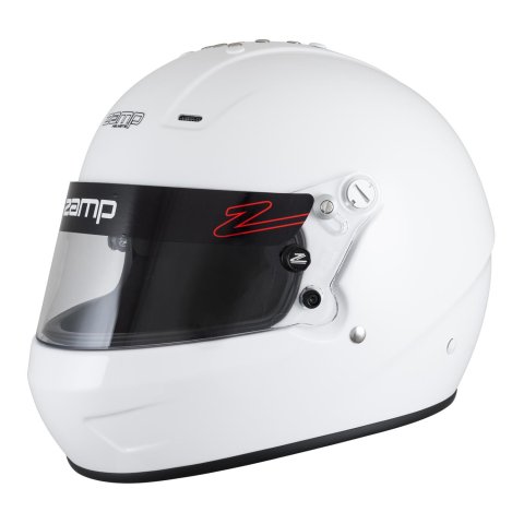 Zamp Helmets H784001L RZ-57 SNELL SA2025 Gloss White Large Z-20 Clear Shield thumbnail 4
